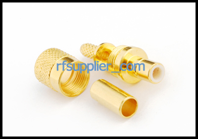 SMB Crimp male RF coaxial connector for RG178 RG174  