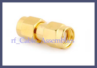 SMA adapter SMA male to RP SMA male straight  